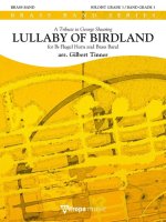 LULLABY OF BIRDLAND ENSEMBLE DE CUIVRES-PARTITION+PARTIES SEPAREES
