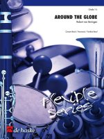 AROUND THE GLOBE CONCERT BAND/HARMONIE/FANFARE -PARTITION+PARTIES SEPAREES