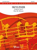 SKYLINER  CONCERT BAND/HARMONIE-PARTITION+PARTIES SEPAREES
