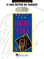 IT HAD BETTER BE TONIGHT FANFARE