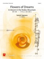 FLOWERS OF DREAMS CONCERT BAND/HARMONIE -PARTITION+PARTIES SEPAREES