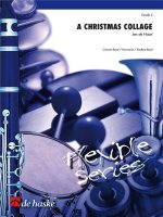 A CHRISTMAS COLLAGE CONCERT BAND/HARMONIE/FANFARE -PARTITION+PARTIES SEPAREES