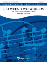 BETWEEN TWO WORLDS CONCERT BAND/HARMONIE-PARTITION+PARTIES SEPAREES