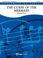 THE CURSE OF THE MERMAID CONCERT BAND/HARMONIE-PARTITION+PARTIES SEPAREES