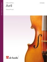 AVRIL - ALTO ET PIANO -LIVRE +PARTITION