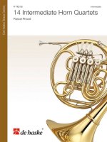14 INTERMEDIATE HORN QUARTETS  -PARTITION+PARTIES SEPAREES