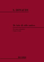 36 ARIE DI STILE ANTICO I SERIE CHANT