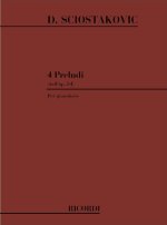 4 PRELUDI DALL'OP. 34 PIANO