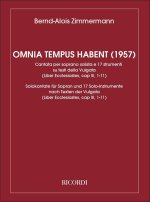 OMNIA TEMPUS HABENT