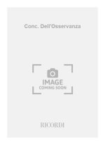 CONC. DELL'OSSERVANZA MUSIQUE D'ENSEMBLE