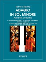 ADAGIO IN SOL MIN. PER ARCHI E ORGANO CLARINETTE