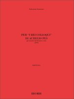 PER 'I BEI COLLOQUI' DI AURELIO PES
