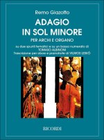 ADAGIO IN SOL MIN. PER ARCHI E ORGANO HAUTBOIS