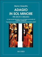 ADAGIO IN SOL MINORE (G MINOR) FLUTE TRAVERSIERE