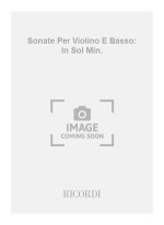 SONATE PER VIOLINO E BASSO: IN SOL MIN.  VIOLON