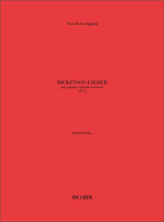 DICKINSON - LIEDER