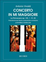 CONCERTO IN MI MAGGIORE 'LA PRIMAVERA'  FLUTE TRAVERSIERE
