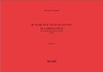 MUSICHE PER 'LECTURA DANTIS' DI CARMELO BENE