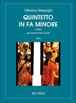 QUINT. IN FA MIN. PER PIANOFORTE E ARCHI (1902) MUSIQUE D'ENSEMBLE-ENSEMBLE DE PARTITIONS