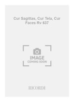 CUR SAGITTAS, CUR TELA, CUR FACES RV 637 ORCHESTRE