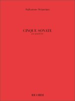 CINQUE SONATE PIANO