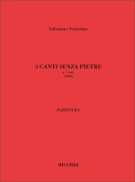 TRE CANTI SENZA PIETRE