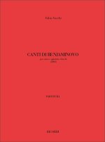 CANTI DI BENJAMINOVO CHANT-PARTITION+PARTIES SEPAREES