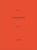 D'EAU ET DE PIERRE MUSIQUE D'ENSEMBLE