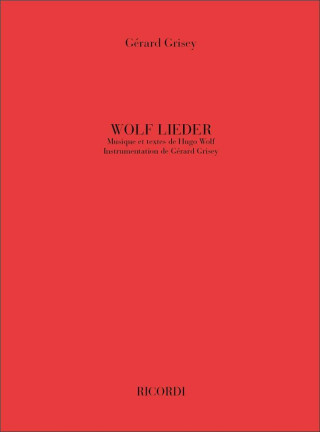 WOLF LIEDER