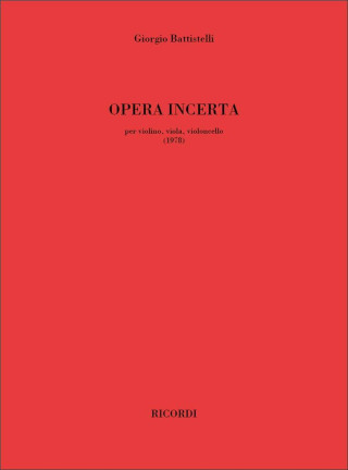 OPERA INCERTA