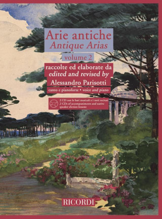 ARIE ANTICHE VOLUME 2 - VOCAL AND PIANO - RECUEIL + CD