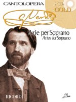 CANTOLOPERA: VERDI ARIE PER SOPRANO - GOLD CHANT+CD
