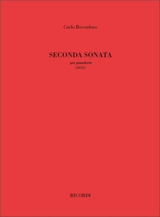 SECONDA SONATA PIANO