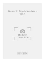 MASTER IN TROMBONE JAZZ - VOL. 1 TROMBONE +CD