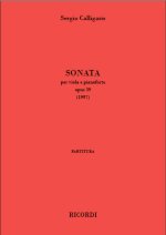 SONATA OP. 39 (1997) ALTO-LIVRE +PARTITION