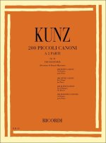 200 PICCOLI CANONI A 2 PARTI OP. 14 PIANO