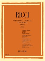 VARIAZIONI - CADENZE TRADIZIONI PER CANTO - APP. 1