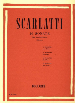 16 SONATE CLAVECIN