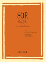 25 STUDI (STUDI PREPARATORI) OP. 60 GUITARE