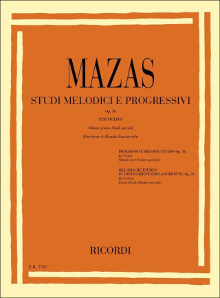STUDI MELODICI E PROGRESSIVI OP. 36 VIOLON