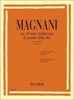 10 STUDI CAPRICCIO DI GRANDE DIFFICOLTA CLARINETTE