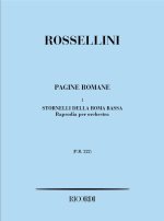 PAGINE ROMANE I: STORNELLI DELLA ROMA BASSA ORCHESTRE