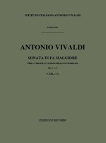 SONATE PER VL. E B.C.: PER 2 VL. IN FA OP.I N.5 VIOLONS