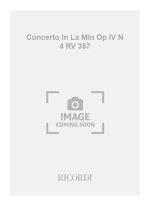 CONCERTO IN LA MIN OP IV N 4 RV 357 VIOLON