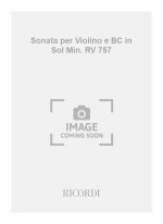 SONATE PER VL. E B.C.: IN SOL MIN. RV 757 VIOLON
