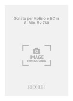 SONATE PER VL. E B.C.: IN SI MIN. RV 760 VIOLON