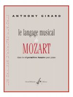 LE LANGAGE MUSICAL DE MOZART DANS LES 6 PREMIERES SONATES POUR PIANO