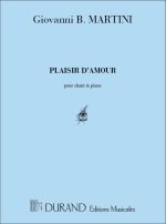 PLAISIR D'AMOUR MEZZO-PIANO  CHANT