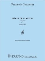 PIECES DE CLAVECINPOUR PIANO LIVRE I(ORDRES 1 A 5) PIANO