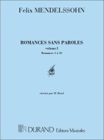 ROMANCES SANS PAROLES V1 PIANO (1 A 10) PIANO